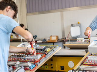 Laboratori all'AFP di Dronero