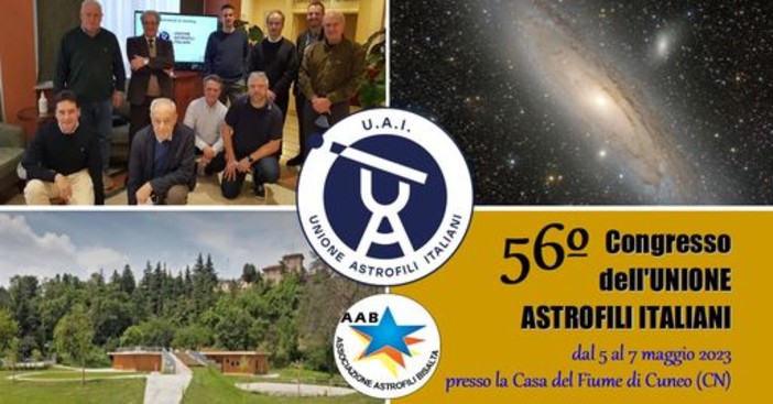 La Casa del Fiume ospita il 56° Congresso dell'Unione Astrofili Italiani