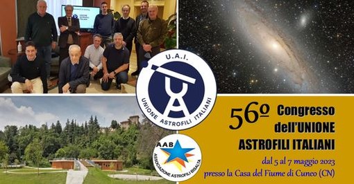La Casa del Fiume ospita il 56° Congresso dell'Unione Astrofili Italiani