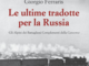 A 80 anni dalla partenza della penultima tradotta dalla stazione di Garessio si presenta un libro sugli alpini della campagna di Russia