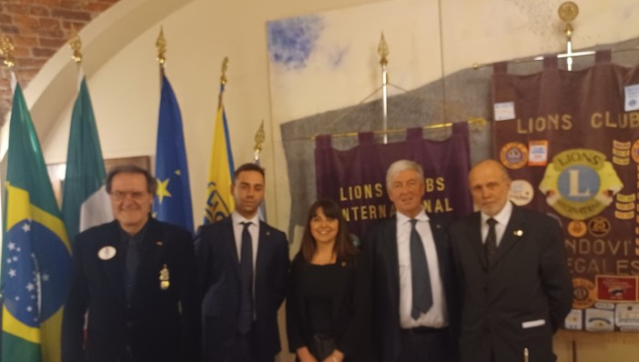 Lions Club Mondovì Monregalese con il Governatore Distrettuale Vincenzo Benza