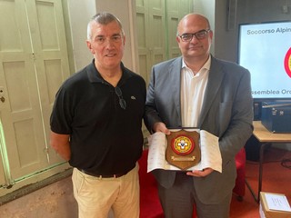 Luca Giaj Arcota, presidente Sasp, insieme ad Adriano Leli, direttore generale di Azienda Zero Piemonte