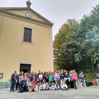 Oltre 80 persone a Monastero di Vasco alla scoperta del sentiero di Gian Pé Tadé