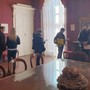 L'inaugurazione della mostra