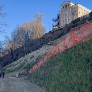 Messa in sicurezza della collina di Mondovì Piazza, aumentano i costi ma il cantiere prosegue