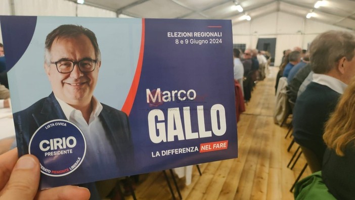 Marco Gallo, lista 'Cirio presidente': &quot;La nostra provincia si merita una rappresentanza attenta e presente&quot; [VIDEO]