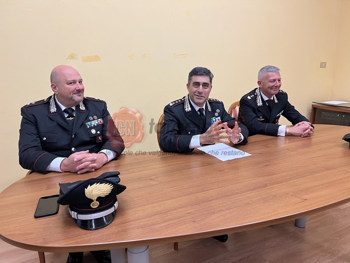 Nuovi comandanti per l'Arma provinciale: il tenente colonnello Daniele Riva guiderà il Reparto operativo