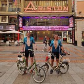 L'arrivo a Sanremo