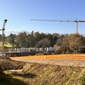 Il cantiere del nuovo &quot;Baruffi&quot;