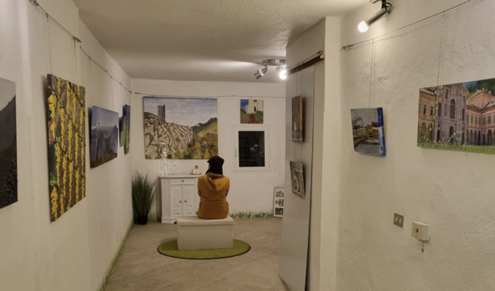 Inaugurata a Garessio la mostra con le opere di Stefania Nasi