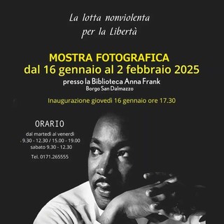 A Borgo San Dalmazzo una mostra su Martin Luther King