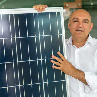 Massimo Marengo, imprenditore che da anni lavora nel settore delle energie rinnovabili
