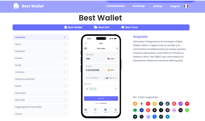 Best Wallet lancia la presale di $BEST, il token nativo del portafoglio