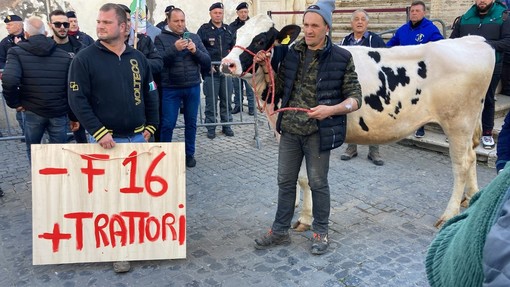 La protesta a Roma. Presente una delegazione dal Piemonte, sei dal Cuneese