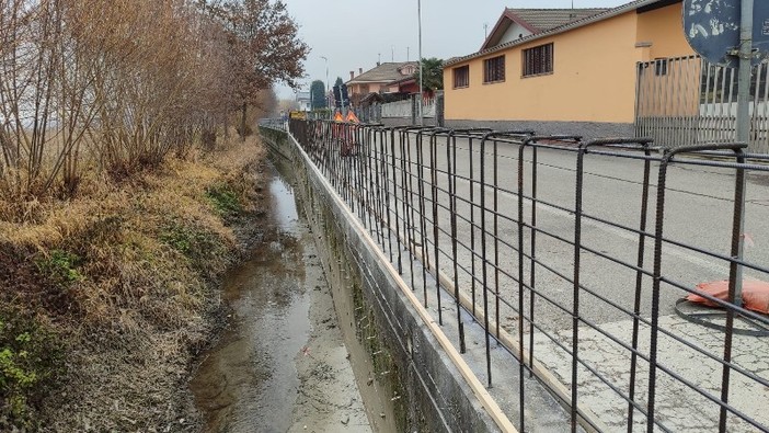 Moretta: rischio idrogeologico, avviato il cantiere in via Fornace e via Vigone