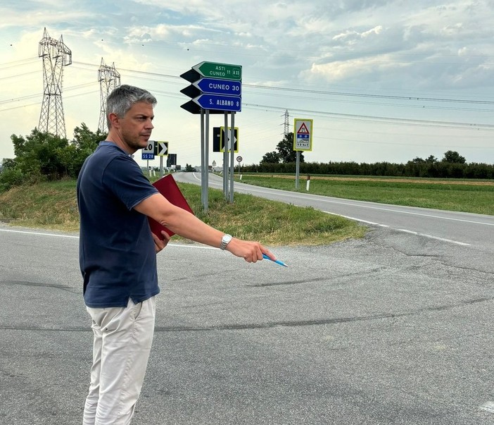 Troppi incidenti all'incrocio sul Beinale, il sindaco di Magliano Alpi: &quot;Necessario intervenire per la sicurezza di tutti&quot;