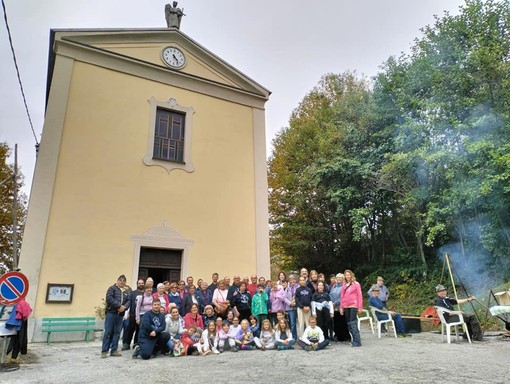 Oltre 80 persone a Monastero di Vasco alla scoperta del sentiero di Gian Pé Tadé