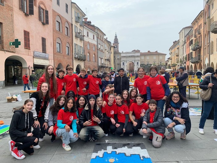 Savigliano, studenti della scuola media Marconi premiati a “Mosaici in Piazza”