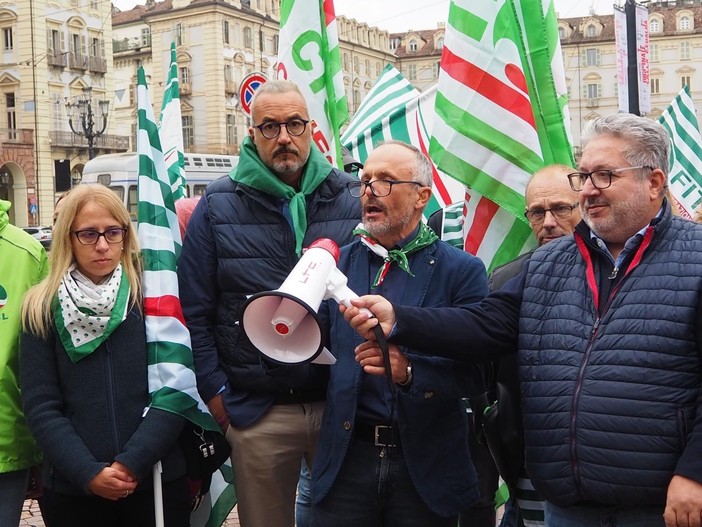 Manifestazione regionale contro il Ddl Sicurezza, grande partecipazione della Cisl Cuneo