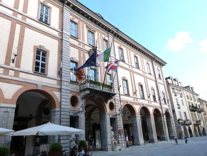 Il municipio di Cuneo