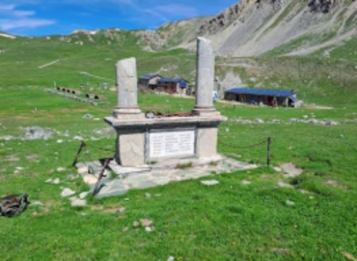 Restaurato il monumento della Gardetta in memoria dei Caduti del 1° Reggimento Artiglieria da Montagna