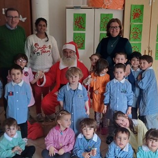 Speciali auguri di Natale alla scuola dell'infanzia di Sale delle Langhe