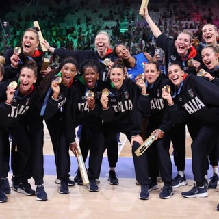 La nazionale femminile vincitrice dei Giochi Olimpici 2024 (Foto: Olympics.com)