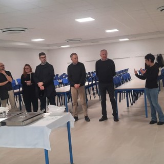 Saluzzo inaugurazione del nuovo refettorio delle Medie