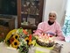 Francesca Nannarone, lo scorso febbraio quando ha compiuto 107 anni