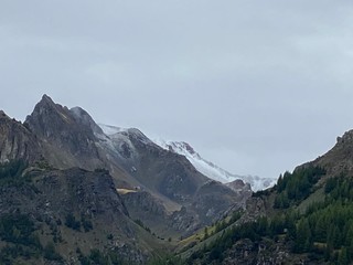 Neve nel vallone dei laghi di Roburent