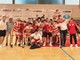 Basket: l'Olimpo Alba esulta per la la salvezza in D1, grande festa al PalaLanghe