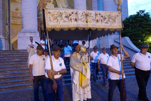 Processione del Corpus Domini nell’anno 2023, a Bra