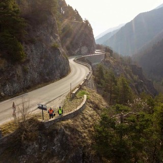 Sensi unici in valle Maira a Stroppo per lavori su ponti stradali