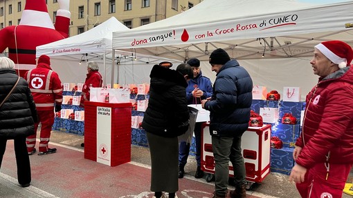 La Croce Rossa di Cuneo ha raccolto oltre 5.800 euro grazie ai cuneesi