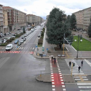 Piazza Europa a Cuneo