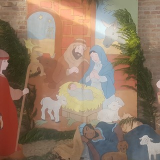 Presepe allestito a Monticello d’Alba