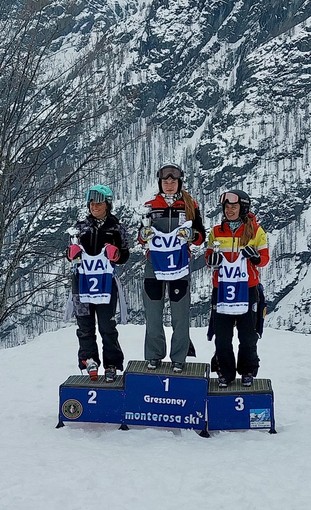 Nello slalom Fis-Njr di Gressoney Marta Mattio e Francesco Sadowski secondi aspiranti