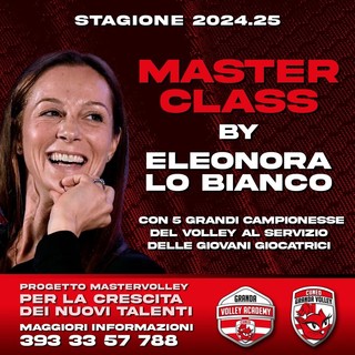 Eleonora Lo Bianco guida il progetto MasterVolley di Cuneo Granda Volley dedicato alle giovanili