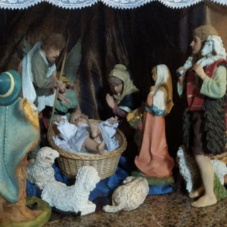 Il presepe della chiesa