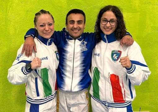 Le cuneesi Perona e Tombini in partenza per gli Europei Kickboxing WAKO