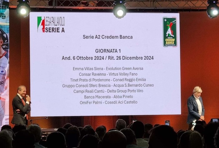 Volley maschile A2, ecco il calendario: Cuneo inaugura a Brescia