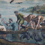 “Pesca miracolosa”, dipinto a tempera su carta di Raffaello Sanzio (1515-1516), Victoria and Albert Museum di Londra