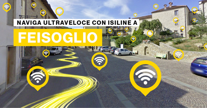 Naviga ultraveloce con Isiline a Feisoglio