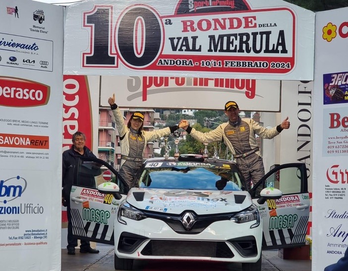 Motori: undicesimo posto per Matteo Giordano e Manuela Siragusa al &quot;Ronde della Val Merula&quot;