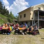 L'inaugurazione della nuova gestione del rifugio