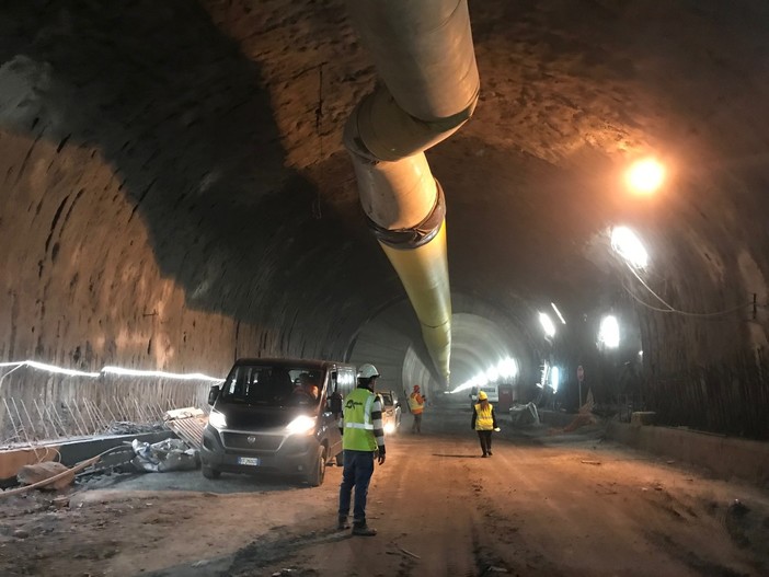 Il cantiere del Tenda bis