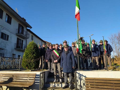 San Biagio Mondovì: il Gruppo Alpini celebra i Caduti e i Dispersi in Guerra