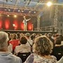 Un momento della stagione teatrale 2023 in piazza d'Armi