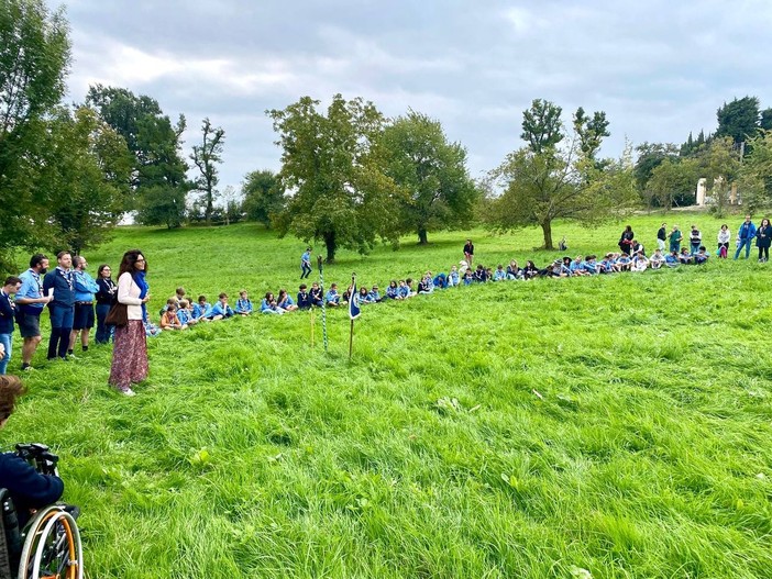 Gli scout saluzzesi inaugurano l'anno con un'uscita tra natura e storia [FOTO]