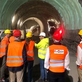 Tunnel di Tenda, questa mattina il sopralluogo di Gribaudo, Orlando, Calderoni e Ioculano